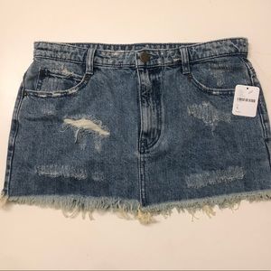 Jean skirt